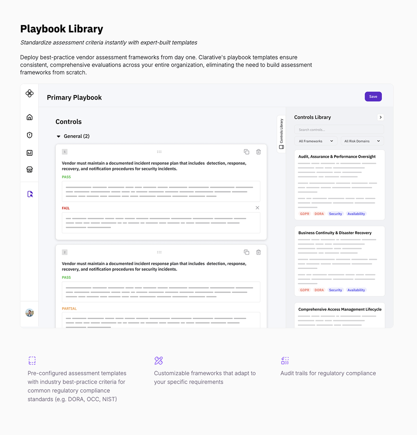 Clarative marketing website